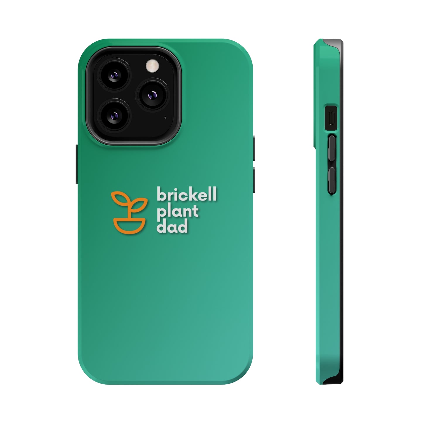 iPhone Case / Premium MagSafe Green Brickell Plant Dad