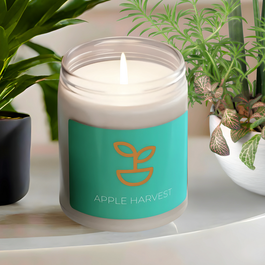 "Apple Harvest" Scented Soy Candle, 9oz